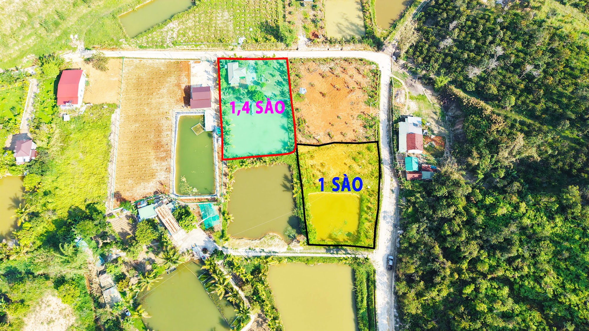 2 lô đất nghỉ dưỡng có hồ khu Hố Bom Đông Gia Nghĩa